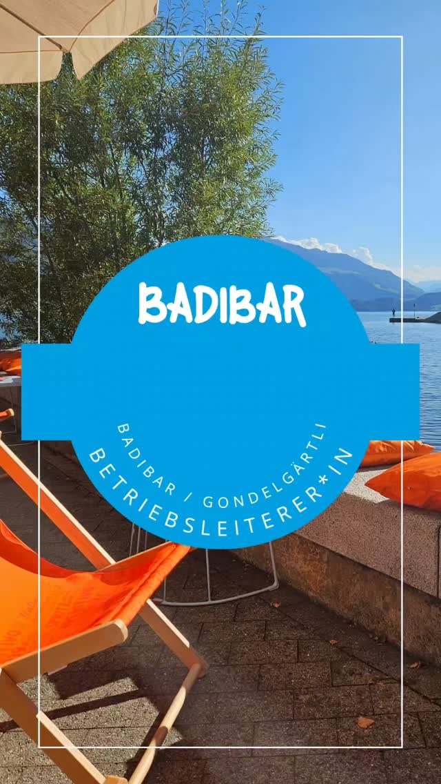 ☀️ Im Sommer am See. ❄️ Im Winter im Gondelgärtli.

Kein 08/15-Job – sondern ein Betrieb, der lebt, bewegt und begeistert.

Du übernimmst Verantwortung, führst ein motiviertes Team und sorgst dafür, dass unsere Gäste unvergessliche Momente erleben.

Klingt nach deinem nächsten Abenteuer?
👉 Bewirb dich jetzt als Betriebsleiter:in und werde Teil unseres Teams. 💙

📩 Wir freuen uns auf deine Bewerbung 

#gastroliebe#BadiBarZug#gastrojobs #arbeitenwoandereferienmachen#JobsSchweiz